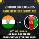 India vs Afghanistan T20 Series 2026 cricket match