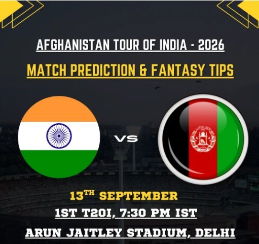 India vs Afghanistan T20 Series 2026 cricket match