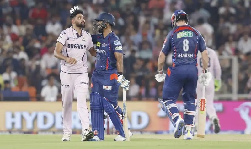 Lucknow Super Giants vs Gujarat Titans Timeline