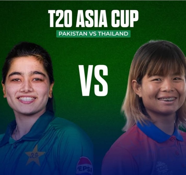 Pakistan Women vs Thailand Women T20 Asia Cup