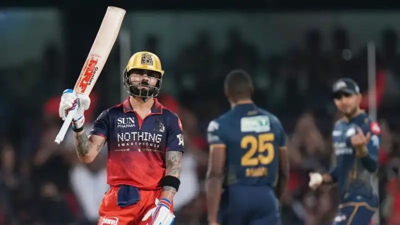 Royal Challengers Bengaluru vs Gujarat Titans Match Scorecard