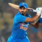 Shreyas Iyer during an IPL match